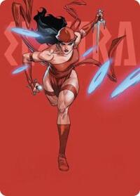 Elektra, Daughter of the Hand, Art Series: Marvel Super Heroes