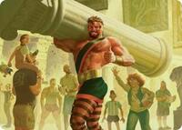 Hercules, Prince of Power Art Card, Art Series: Marvel Super Heroes