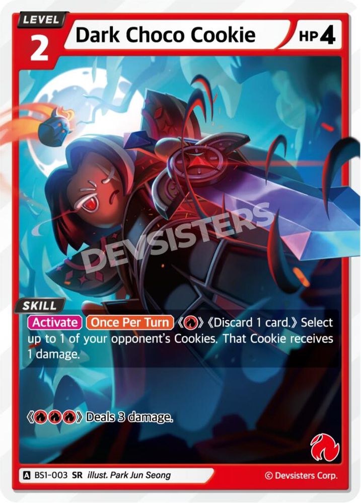 Dark Choco Cookie, Foil, front