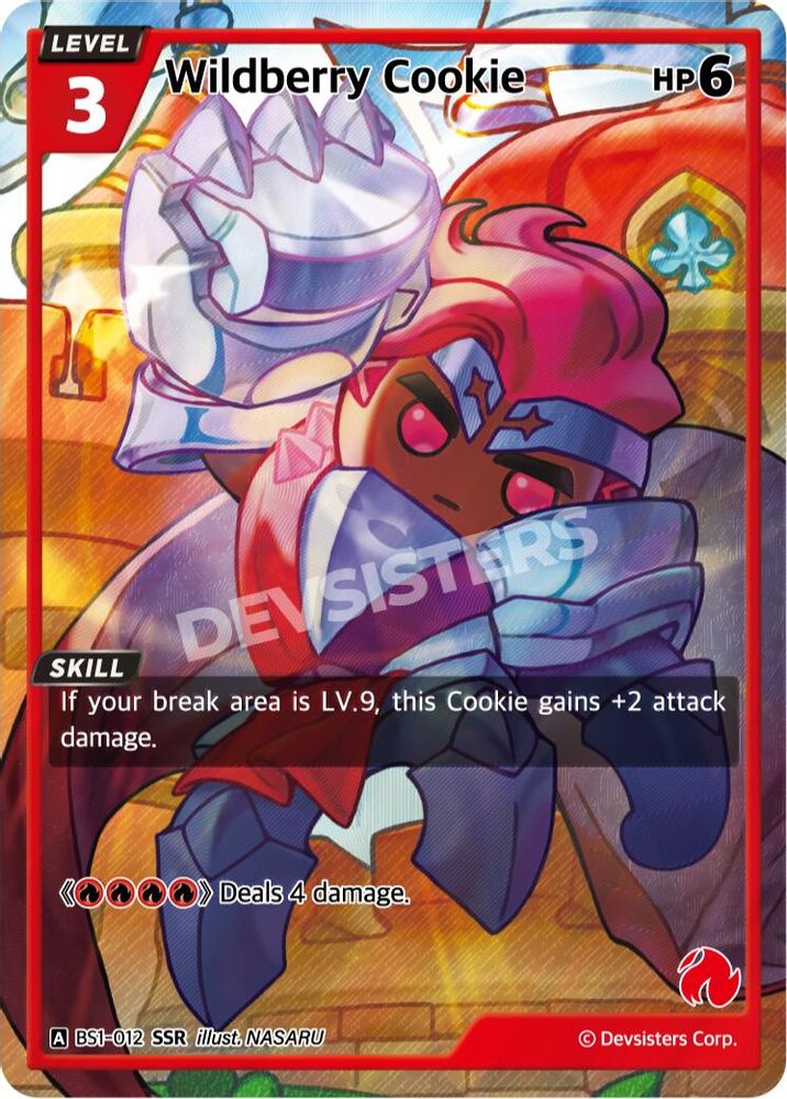 Wildberry Cookie (SSR), Foil, front