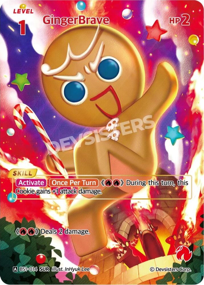 GingerBrave (014) (SUR), Foil, front