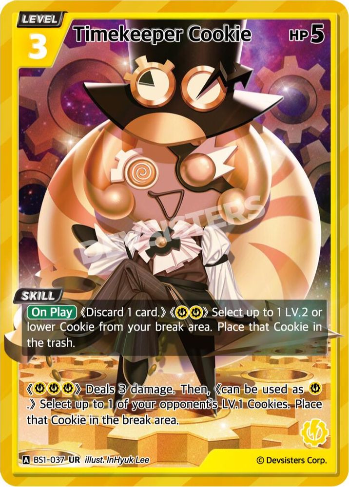 Timekeeper Cookie, Foil, front