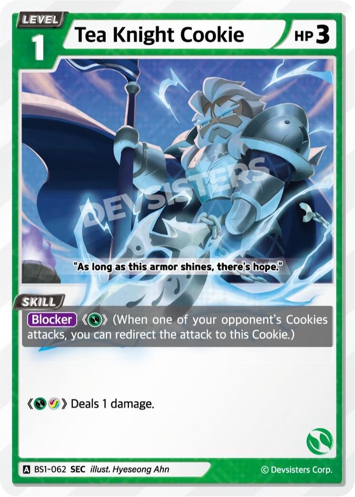 Tea Knight Cookie (SEC), Standard, front