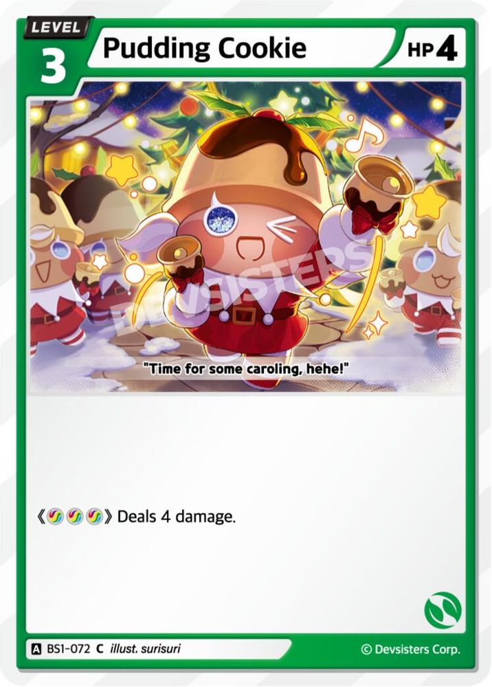 Pudding Cookie, Standard, front