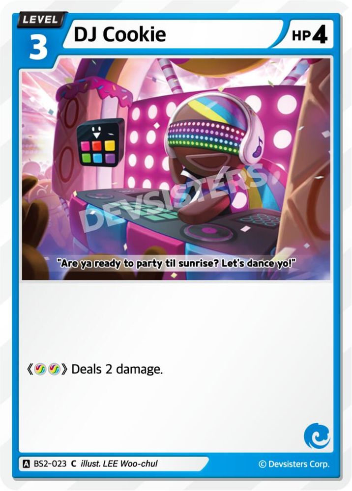 DJ Cookie, Standard, front