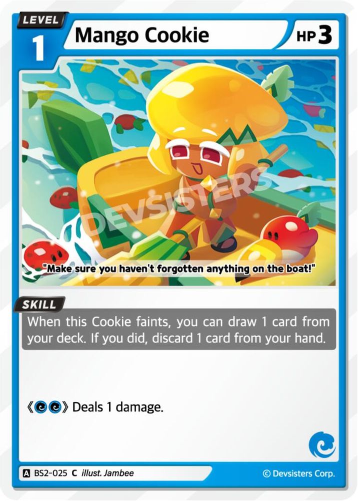 Mango Cookie, Standard, front