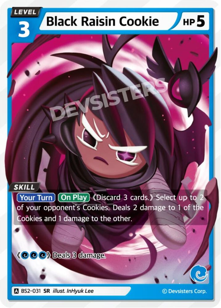 Black Raisin Cookie, Foil, front