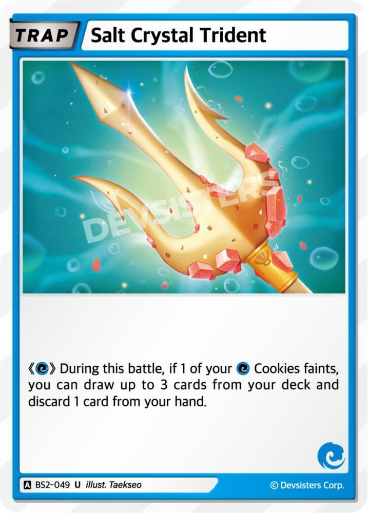 Salt Crystal Trident, Standard, front