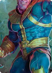 Thanos, the Mad Titan Art Card (5/9), Art Series: Marvel Super Heroes