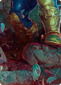Thanos, the Mad Titan Art Card (8/9), Art Series: Marvel Super Heroes