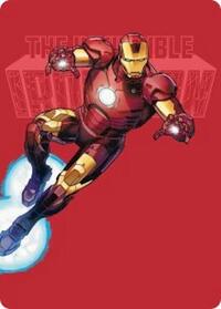 The Invincible Iron Man Art Card, Art Series: Marvel Super Heroes