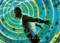Black Bolt, Inhuman King Art Card (Gold-Stamped Signature), Art Series: Marvel Super Heroes
