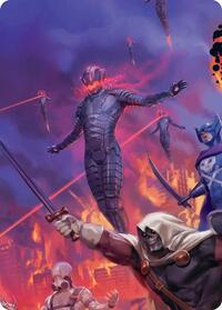 Ultron, Machine Overlord Art Card, Art Series: Marvel Super Heroes