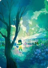 Forest Art Card, Art Series: Marvel Super Heroes