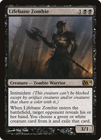 Lifebane Zombie, Magic 2014 (M14)