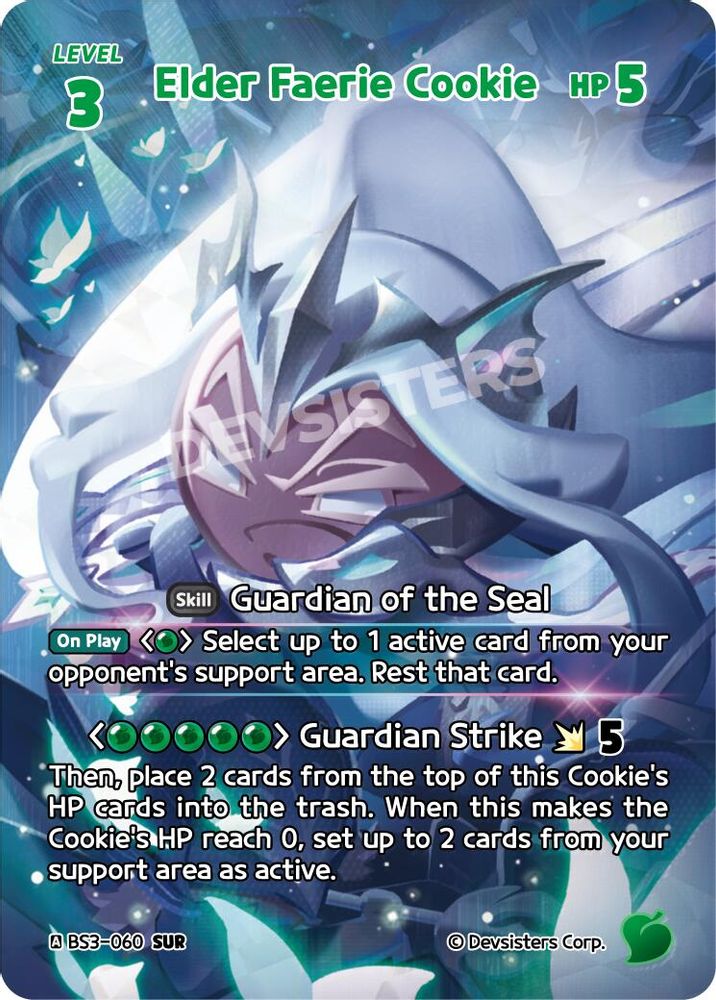 Elder Faerie Cookie (SUR), Standard, front