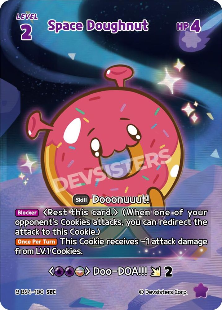 Space Doughnut (SEC), Foil, front