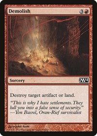 Demolish, Magic 2014 (M14)