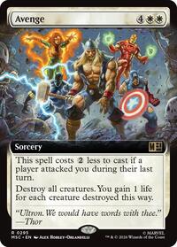 Avenge (Extended Art), Commander: Marvel Super Heroes