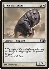 Siege Mastodon, Magic 2014 (M14)