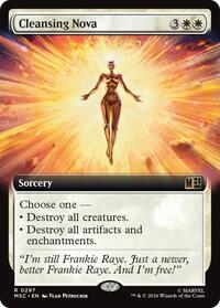 Cleansing Nova (Extended Art), Commander: Marvel Super Heroes