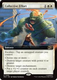 Collective Effort (Extended Art), Commander: Marvel Super Heroes