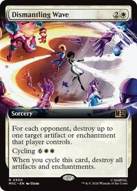 Dismantling Wave (Extended Art), Commander: Marvel Super Heroes