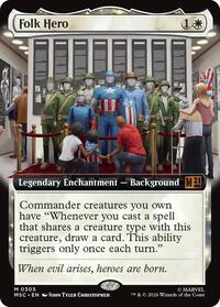 Folk Hero (Extended Art), Commander: Marvel Super Heroes