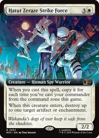 Hatut Zeraze Strike Force (Extended Art), Commander: Marvel Super Heroes