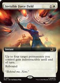 Invisible Force Field (Extended Art), Commander: Marvel Super Heroes
