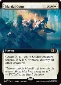Martial Coup (Extended Art), Commander: Marvel Super Heroes