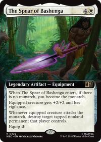 The Spear of Bashenga (Extended Art), Commander: Marvel Super Heroes
