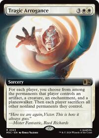 Tragic Arrogance (Extended Art), Commander: Marvel Super Heroes