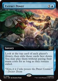Extract Power (Extended Art), Commander: Marvel Super Heroes