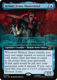 Helmut Zemo, Mastermind (Extended Art), Commander: Marvel Super Heroes
