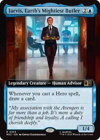 Jarvis, Earth's Mightiest Butler (Extended Art), Commander: Marvel Super Heroes
