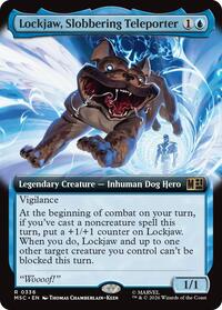 Lockjaw, Slobbering Teleporter (Extended Art), Commander: Marvel Super Heroes