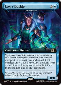Loki's Double - Spark Double (Extended Art), Commander: Marvel Super Heroes
