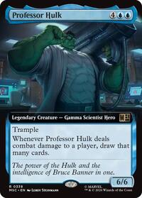 Professor Hulk (Extended Art), Commander: Marvel Super Heroes