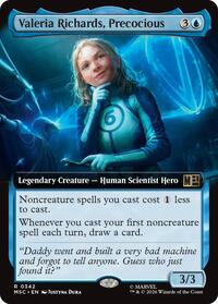 Valeria Richards, Precocious (Extended Art), Commander: Marvel Super Heroes