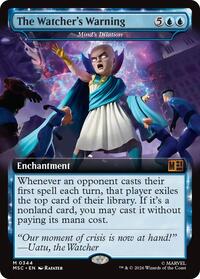 The Watcher's Warning - Mind's Dilation (Extended Art), Commander: Marvel Super Heroes