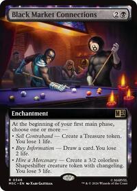 Black Market Connections (Extended Art), Commander: Marvel Super Heroes