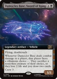 Damocles Base, Sword of Kang (Extended Art), Commander: Marvel Super Heroes