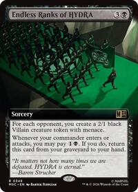 Endless Ranks of HYDRA (Extended Art), Commander: Marvel Super Heroes