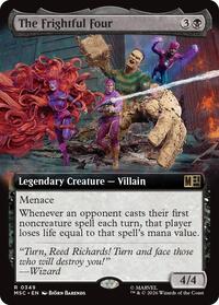 The Frightful Four (Extended Art), Commander: Marvel Super Heroes