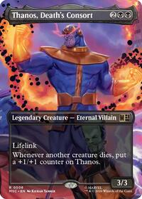 Thanos, Death's Consort (Extended Art), Commander: Marvel Super Heroes