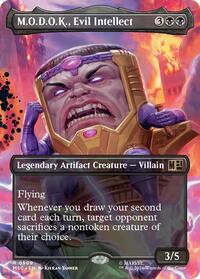 M.O.D.O.K., Evil Intellect (Borderless), Commander: Marvel Super Heroes