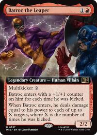 Batroc the Leaper (Extended Art), Commander: Marvel Super Heroes