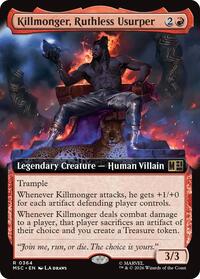 Killmonger, Ruthless Usurper (Extended Art), Commander: Marvel Super Heroes