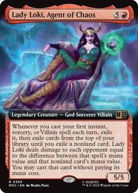 Lady Loki, Agent of Chaos (Extended Art), Commander: Marvel Super Heroes